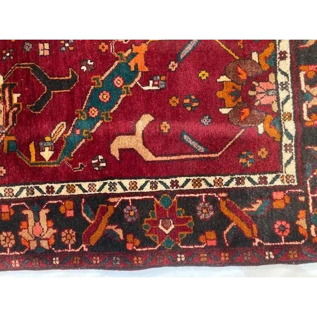 Textile 1970s Persian Heriz Runner For Sale - Image 7 of 10