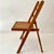 Mid 20th Century Striking Mid Century Solid Wood Folding Chairs. Made in Yugoslavia For Sale - Image 5 of 13