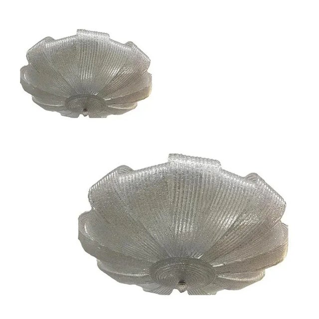 Murano Glass Sputnik Flush Mount by Simoeng, Set of 2 For Sale - Image 8 of 8