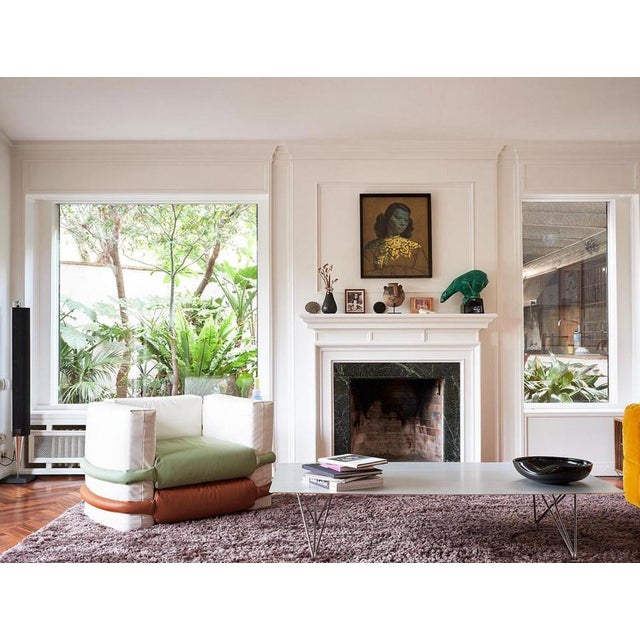 Pillow Four-Seater Sofa in Leather by Muller Van Severen for BD Barcelona For Sale - Image 11 of 14