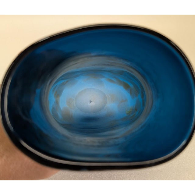 Dale Chihuly 2008 Signed Dale Chihuly Studio Edition "Macchia" Art Glass Vase For Sale - Image 4 of 18