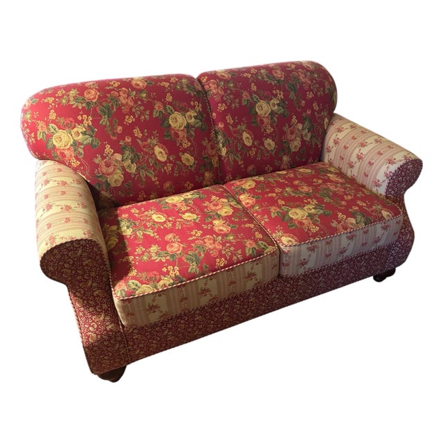 Craft Master “Laura Ashley Inspired” Loveseat For Sale