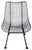 A fantastic patio set attributed to the iconic mid-century Woodard Sculptura design collection. This striking five-piece...