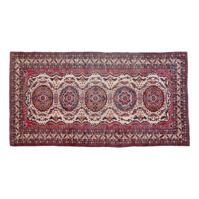 Middle Eastern Wool Shirvan Rug For Sale