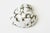 Vintage 1950's Murano Glass Heart Sculptures Paperweights Pair of White, Gold For Sale In Miami - Image 6 of 12