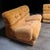 Mid-Century Modern Velvet Modular Sofa, 1970s, Set of 5 For Sale - Image 3 of 6