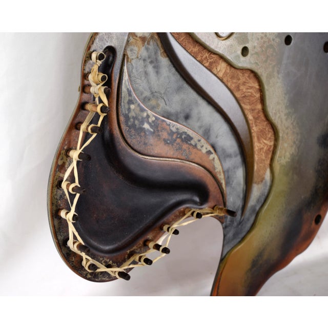 Abstract Asymmetric Totem New Age Surreal Sculpture by Mickey Kane For Sale - Image 4 of 5