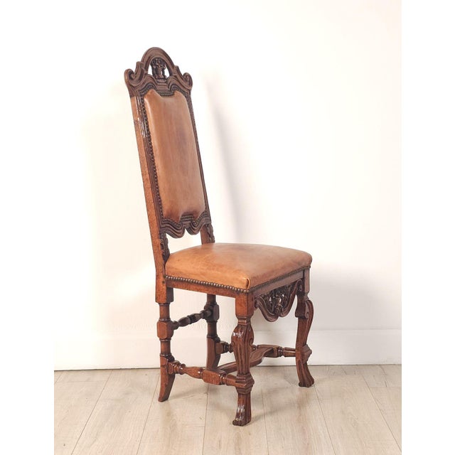 Norwegian Baroque Chair, Circa 1700 For Sale - Image 10 of 11