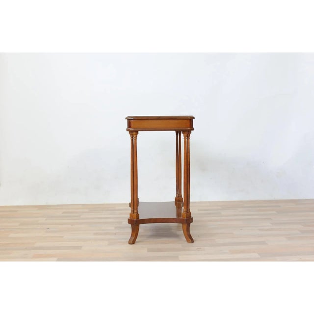 Mid-Century Coffee Table with Eight Turned Columns For Sale - Image 4 of 12