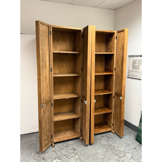 Roost Teak Storage Cabinets, Pair For Sale - Image 12 of 12
