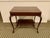 Chippendale Vintage Two-Tier Mahogany Chippendale Style Side Table For Sale - Image 3 of 11