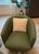 Pair of Tailored Off-White Jacquard Pillows With Rope Trim, 17” & 16” For Sale - Image 4 of 4