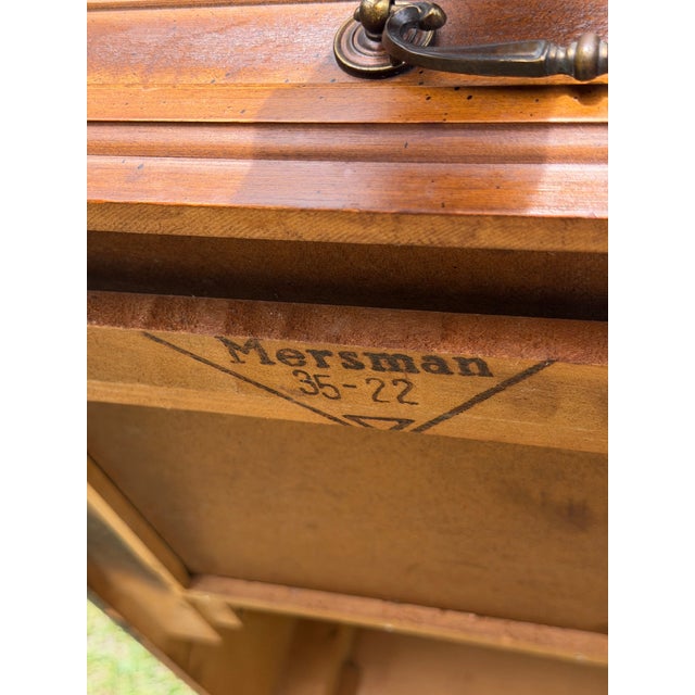Wood Mersman Mid-Century End Tables For Sale - Image 7 of 11