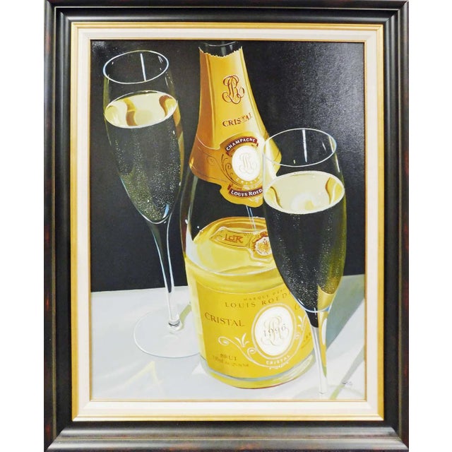 "Cristal Tonight" -framed by Thomas Stiltz Original Oil Painting on Canvas Image Size: 39" x 28" Framed Size: 48" x 38"...