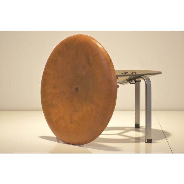 PK33 Stool by Poul Kjærholm for Fritz Hansen, Denmark, 1985 For Sale - Image 12 of 14