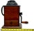 Unusual Antique American Cast Iron & Wood Hand Crank Coffee Grinder - Circa Late 19th Century For Sale - Image 16 of 18