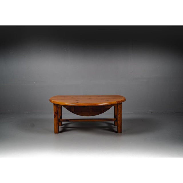 Pine Folding Coffee Table, 1950s For Sale - Image 6 of 18