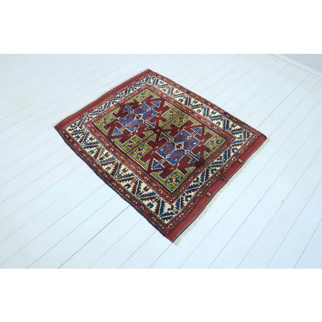 This beautiful rug from westhern of Turkey Bergama Nomads. Handspun Pure Wool .This Lovely tribal carpet made by...
