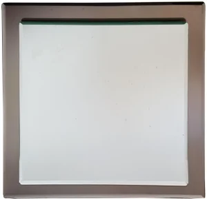 Vintage Veca Italian Square 2 Level Mirror