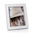 2020s Nappa Leather Photo Frame, White & Gray- 8" x 10" For Sale - Image 5 of 5