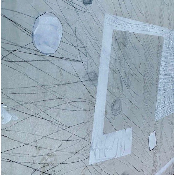 Abstract William McClure - Large Mixed Media Abstract on Canvas For Sale - Image 3 of 9