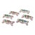 Antique Hand-Painted French Porcelain Knife Rests, Set of 6 For Sale