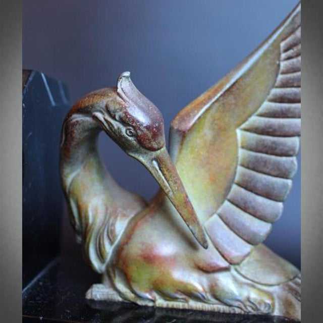 1930s Vintage Art Deco Bookends, 1930s, Set of 2 For Sale - Image 5 of 6