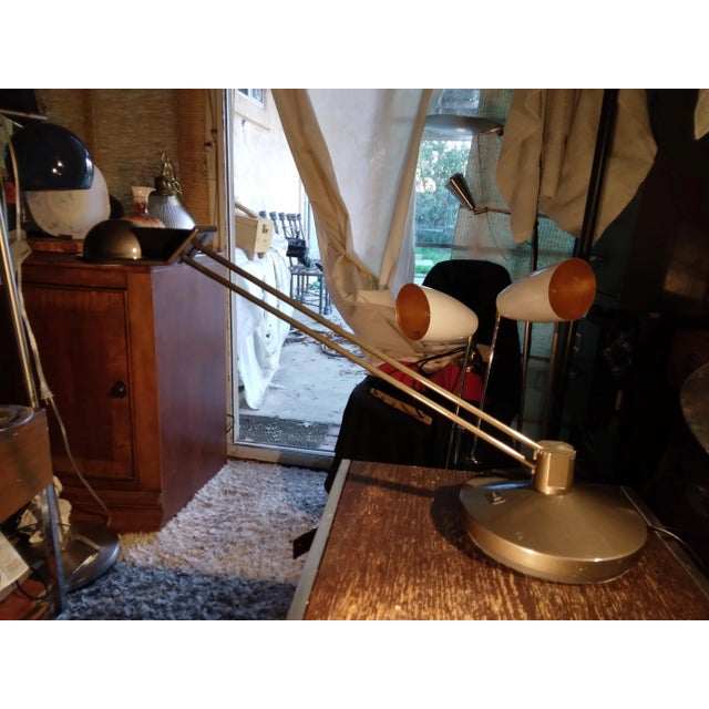 Postmodern One Week Specially 1980's Metalarte Task Lamp For Sale - Image 3 of 9