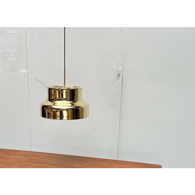 Mid-Century Modern Bumling Pendant Lamp in Brass by Anders Pehrson for Ateljé Lyktan, 1960s For Sale - Image 10 of 18
