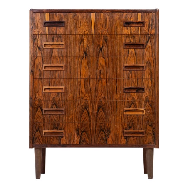 Mid-Century Danish Rosewood Dresser from Westergaard Møbelfabrik, 1960s For Sale
