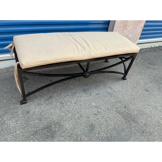 Kreiss Mykonos Patio Bench For Sale - Image 9 of 9