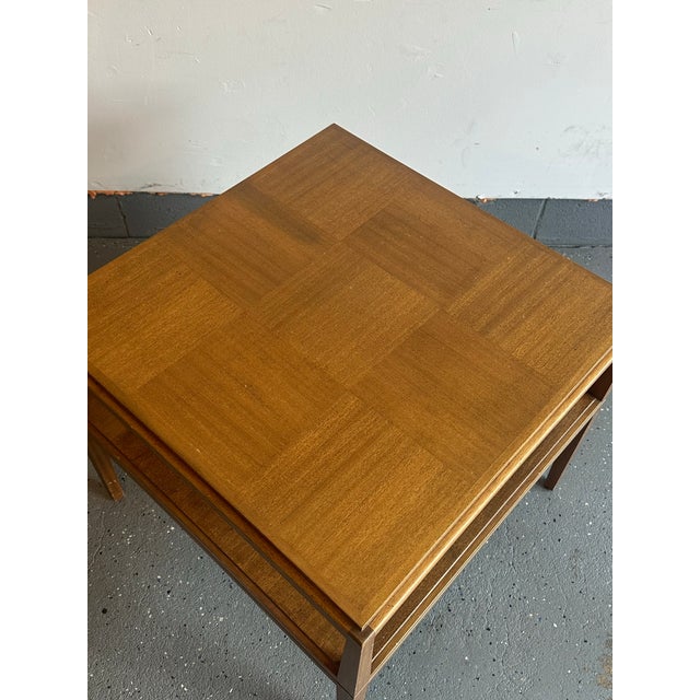 Charak Modern 1950s Tommi Parzinger for Charak Modern Large End Table For Sale - Image 4 of 12
