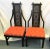 Wood Vintage Carved and Pierced Fantasy Chairs Made in India- Set of 4 For Sale - Image 7 of 13