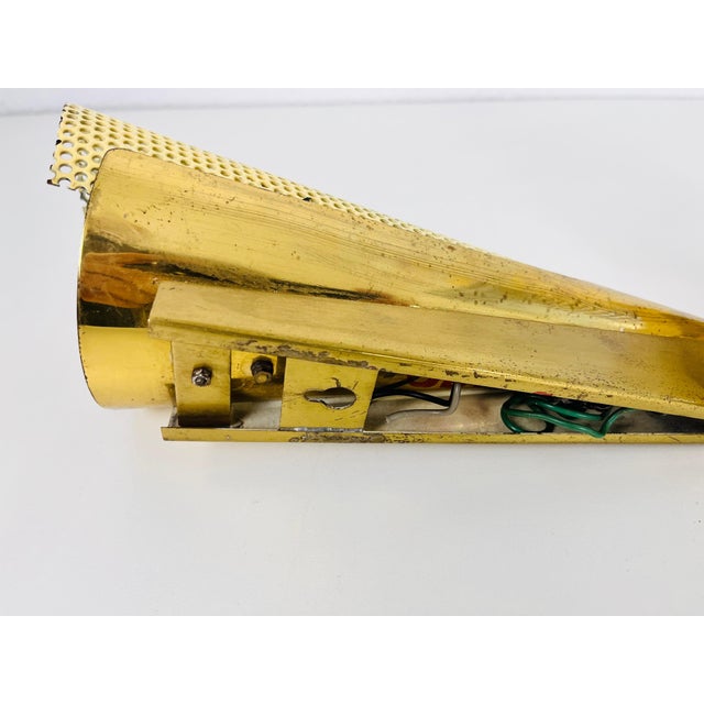 Maison Lunel Brass Sconces by Maison Lunel, 1960, France - A Pair For Sale - Image 4 of 13