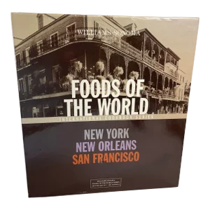 2005 William Sonoma Foods of the World Cookbooks - Boxed Set of 3
