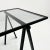 1980s Trestle Desk in Steel and Glass by Rodney Kinsman for Bieffeplast, 1980s For Sale - Image 5 of 8