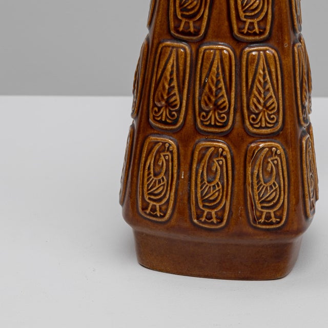 20th Century German 'W. Germany'' Ceramic Vase For Sale - Image 10 of 18