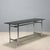 Console Table with Black Glass Top, 1980s For Sale - Image 9 of 9