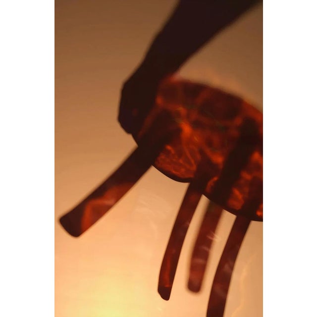Sunburst Lung 2.0 Side Table in Hand Layered Resin by Szymon Keller For Sale - Image 9 of 18