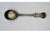 Silver Sugar Spoon in Shell Shape with Crimped Handle For Sale - Image 6 of 7