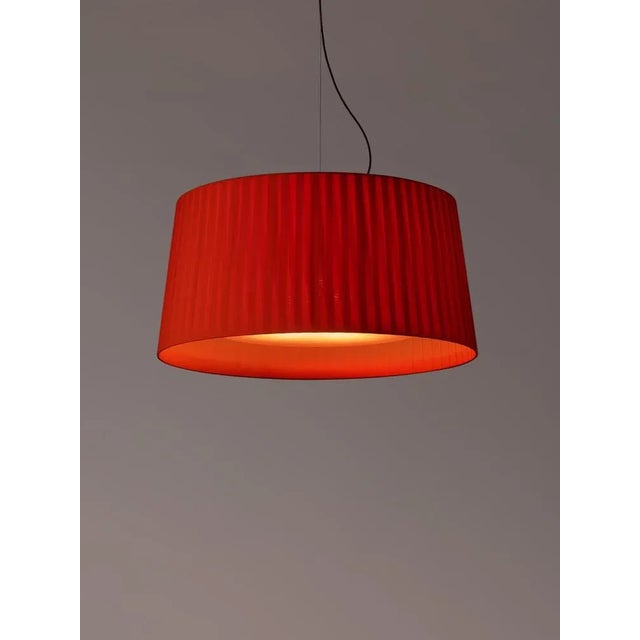 Contemporary Red GT7 Pendant Lamp by Santa & Cole For Sale - Image 3 of 9