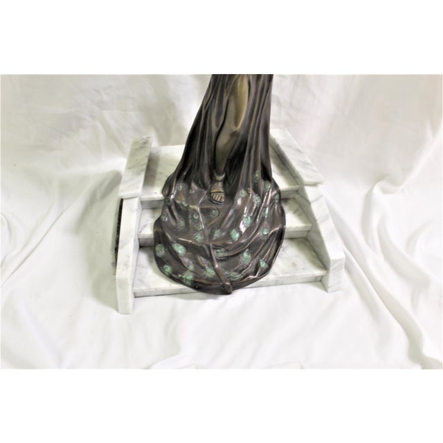 1990s Mid Century/Modern Deco Sculpture Bronze For Sale - Image 15 of 18