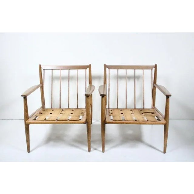 Danish Modern Viko Baumritter Walnut Lounge Chairs, 1950s - a Pair For Sale - Image 10 of 13