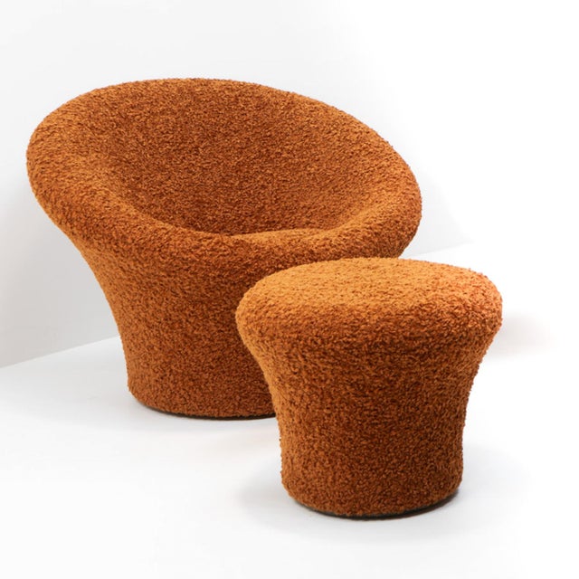 Set of Mushroom Lounge Chair and Ottoman by Pierre Paulin for Artifort, 1990s For Sale - Image 13 of 13