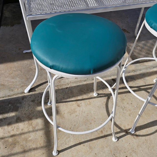 1970s Mid Century Patio Bar Set For Sale - Image 9 of 17