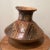 Antique Art Terracotta Polychrome Amphora Vessel For Sale - Image 4 of 13