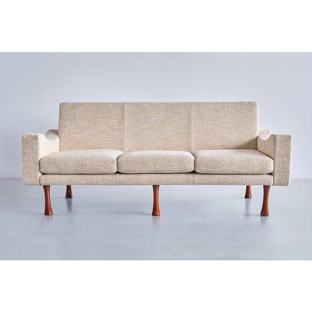 Mid-Century Modern Vintage Italian Three Seater Sofa by Angelo Mangiarotti, 1970s For Sale - Image 3 of 16