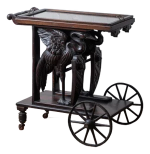 Renaissance Revival Tea Trolley