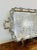 Victorian Silver Plated Ornate Serving Tray, 1880s For Sale - Image 3 of 8