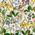 Sample - Borastapeter Ros Och Lilja Wallpaper in Ivory For Sale